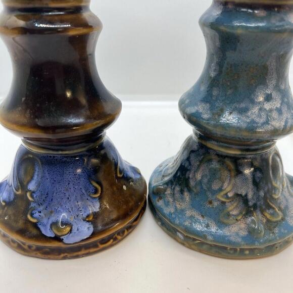 ROSENTHAL NETTER Inspired CERAMIC CANDLE HOLDERS Vintage - Picture 4 of 4